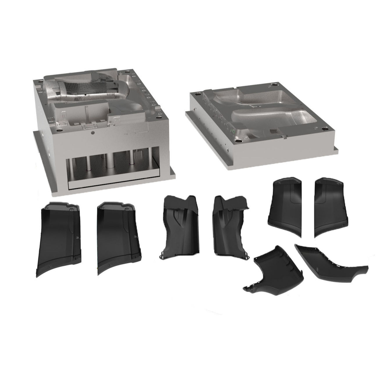 Bumper Corner Guard Vehicle Injection Mould